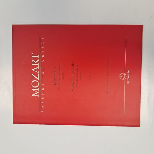 Concerto in F major for Piano and Orchestra No. 11 KV 413