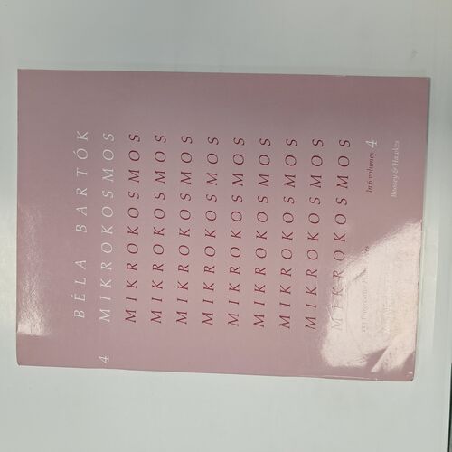 Mikrokosmos In 6 Volumes 4