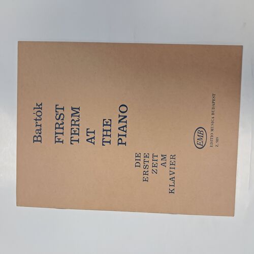 Bartók First Term At The Piano