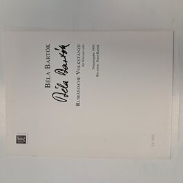 Rumänische Volkstänze für Klavier Solo