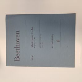 Piano Sonata in Eb major Op. 27 no. 1