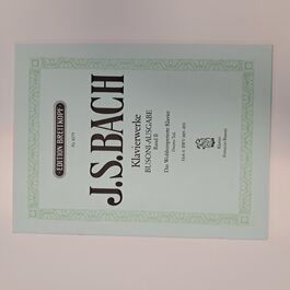 Klavierwerke Busoni-Ausgabe Band II Das Wohltemperierte Klavier Heft 3: BWV 883-888