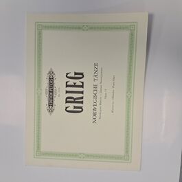 Norwegian Dances Opus 35 Piano Duet