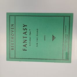 Fantasy in G minor Opus 77