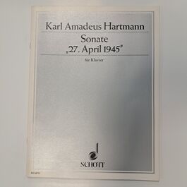 Sonate 27 April 1945 für Klavier