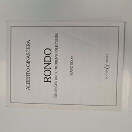 Rondo on Argentine Children?s Folk Tunes