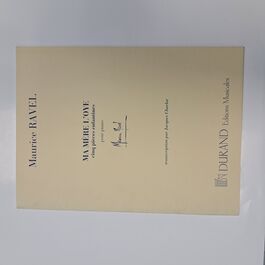 Ma Mère L´Oye Cinq Pièces Enfantines transcription de Jacques Charlot