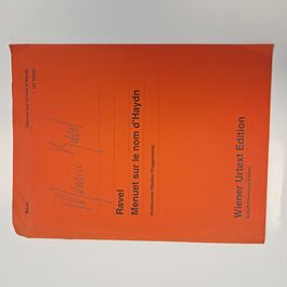 Menuet sur le Nom d´Haydn