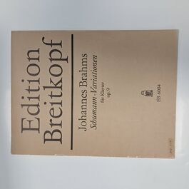 Schumann-Variationen für Klavier Op. 9