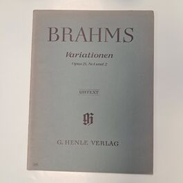 Variationen Opus 21, Nr. 1 und 2