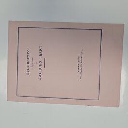 Scherzetto por Piano de Jacques Ibert