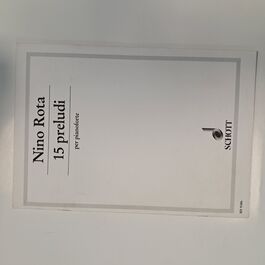 15 Preludi per Pianoforte Nino Rota