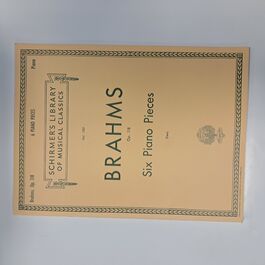 Six Piano Pieces Op. 118 Brahms