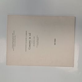 Concerto in Sol Op XV N. 3