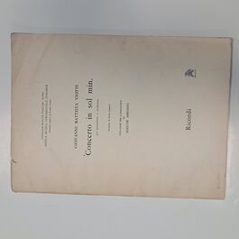 Concerto in Sol minor per 2 Pianoforti