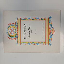 Sonata No. 1 Op. 6 Piano Solo