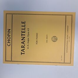 Tarantelle in Ab major Opus 43