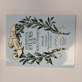 Complete Etudes for Solo Pianos Series II Liszt