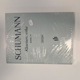 Klavierwerke Band III Schumann