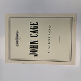 Music for Piano 20 John Cage