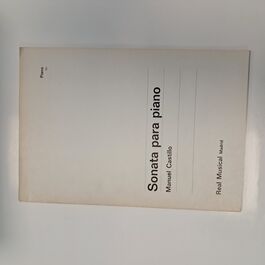 Sonata para Piano Manuel Castillo