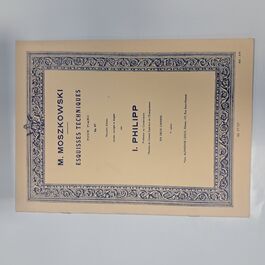 Esquisses Techniques pour Piano Op. 97 1º Cahier