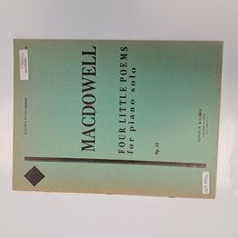 Four Little Poems for Piano Solo Op. 32