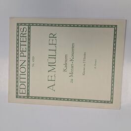 Kadenzen zu Mozart Konzerten