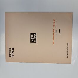 Ten Concert Studies Heft II Op 55