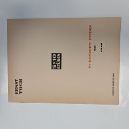 Ten Concert Studies Heft I Op 55