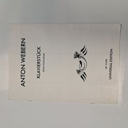 Klavierstück Opus Postumum