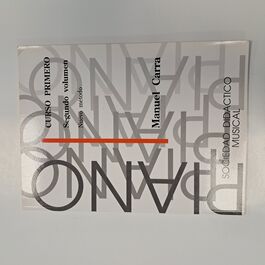 Piano Curso primero Segundo Volumen Nuevo Método