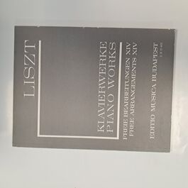 Free Arrangements XIV Piano Liszt
