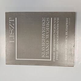 Free Arrangements VIII Piano Liszt