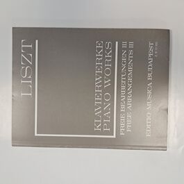Free Arrangements III Piano Liszt