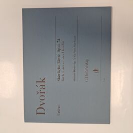 Slavonic Dances Op. 72 for Piano Four-Hands