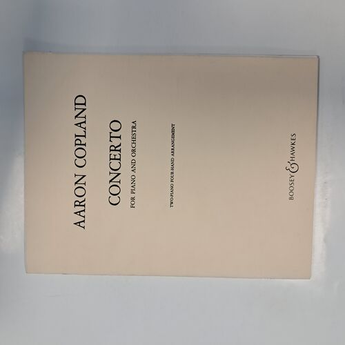 Concerto for Piano and Orchestra Copland