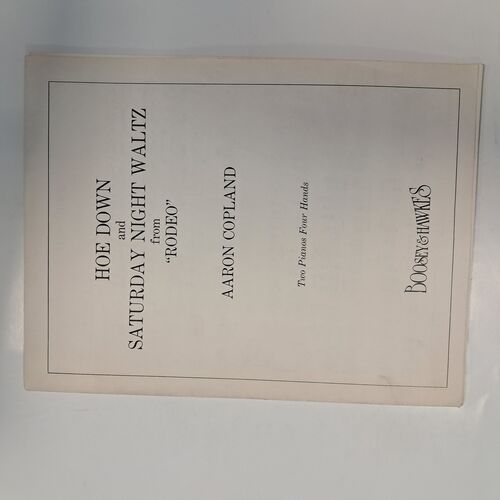 Hoe Down and Saturday Night Waltz from Rodeo