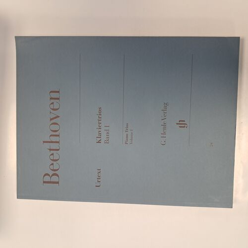 Piano Trios Volume I Beethoven