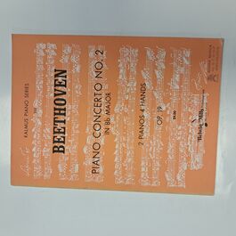 Piano Concerto No. 2 in Bb Major 2 Pianos 4 Hands Op. 19