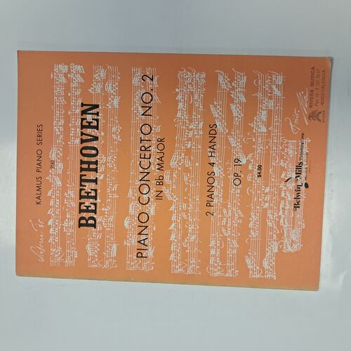 Piano Concerto No. 2 in Bb Major 2 Pianos 4 Hands Op. 19