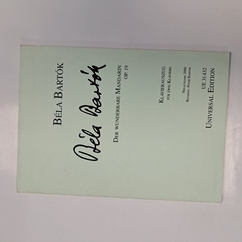 Der Wunderbare Mandarin Op. 19