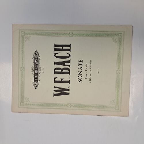 Sonate F Major 2 Klaviere