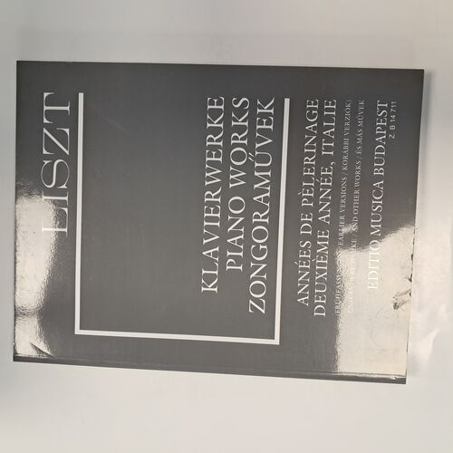 Piano Works for Piano Solo Supplements