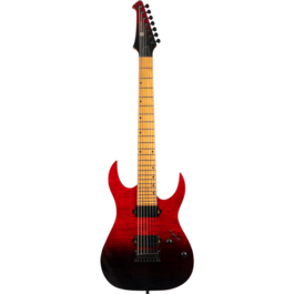 Guitarra Eléctrica Spira 7 Cuerdas S457-TRD Transparent Red Guitarra Eléctrica Spira 7 Cuerdas S457-TRD Transparent Red