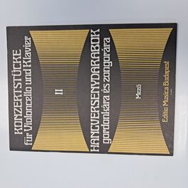 Konzerstücke für Violoncello und Klavier