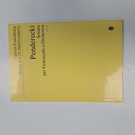 Sonata per Violoncello e Orchestra Penderecki