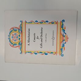 Concerto for Cello and Orchestra Aram Khachaturian