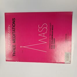 Three Meditations Leonard Bernstein for Violoncello and Piano
