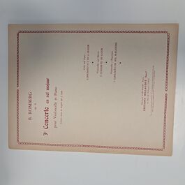 3º Concerto en Sol Majeur pour Violoncelle et Piano Op. 6